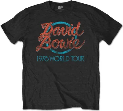 Produktbild von David Bowie 1978 World Tour 2 Black S T-Shirt