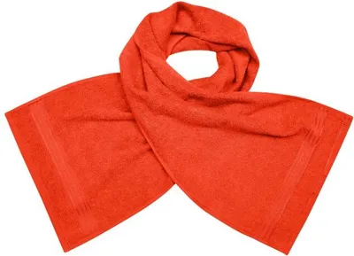 Produktbild von Sport Towel Flauschiger Walkfrottier-Schal grenadine, Gr. one size