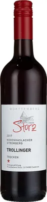 Obrázek produktu pro Storz Hohenhaslacher Stromberg Trollinger suchý 750ml