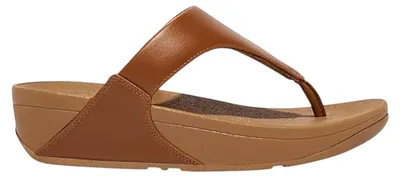Imagen del producto de FitFlop - Sandalias para mujer, de cuero, tipo chancla HD342 (talla 43 EU) (marrón claro)