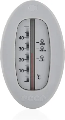Produktbild von Famanu Baby Badthermometer mit Unterwasserwelt-Motiv - Kindersichere Temperaturmessung für die Badewanne