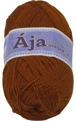Immagine prodotto di Filato ÁJA - 50g / 217 m - Marrone