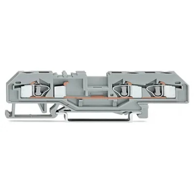 Immagine prodotto di Morsetto passante grigio 0,08-4qmm - Morsetto di alimentazione 6mm 32A 281-681