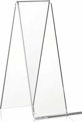 Produktbild von Warenständer aus PLEXIGLAS® transparent 3 mm stark, 5 cm breit, 15 cm hoch