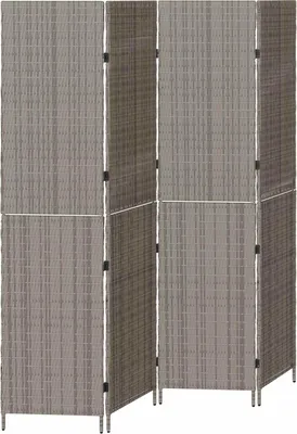 Immagine prodotto di Divider per stanze Grigio 195 x 180 cm polyrattan