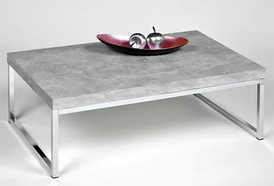 Immagine prodotto di Tavolino Tavolo da soggiorno Tavolo 107x67cm in cemento chiaro color pietra