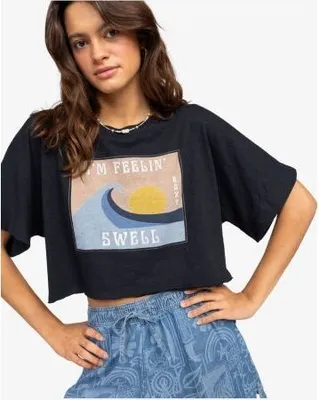 Immagine prodotto di T-SHIRT ROXY TIKI & SURF A - nero - taglia S