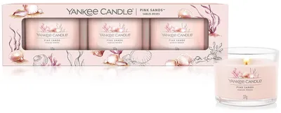 Produktbild von Yankee Candle Duftkerzen-Geschenkset | Votivkerzen mit Pink Sands | Soja-Wachs-M