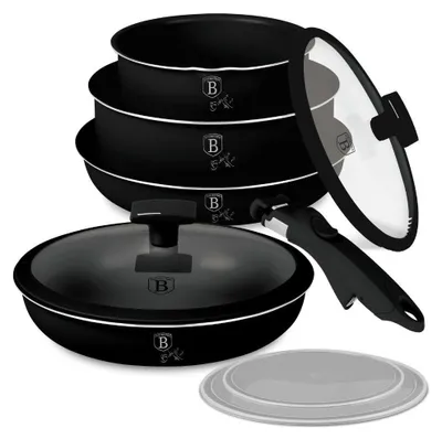 Produktbild von Berlinger Haus BH8257 Mattschwarzes Kochgeschirr-Set