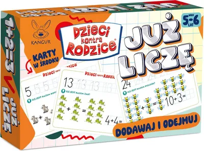 Produktbild von Kangur: Kinder gegen Eltern (5–6 Jahre) – Lernspiel für Kinder