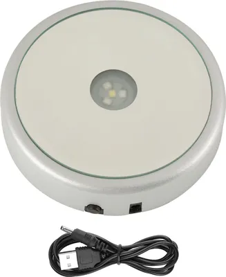 Immagine prodotto di Base per espositore in cristallo a luce LED colorata #4