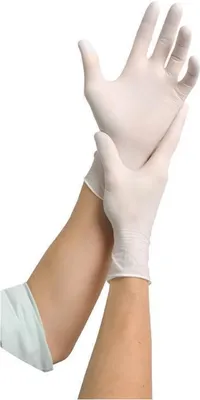 Produktbild von MaiMed solution 100 | 1000 Nitrilhandschuhe | weiß | Gr. L | Einweghandschuhe