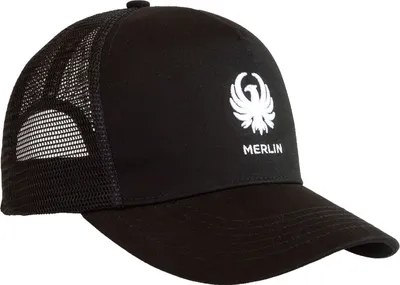 Produktbild von Merlin Burford Core Trucker Kappe, schwarz, Einheitsgröße