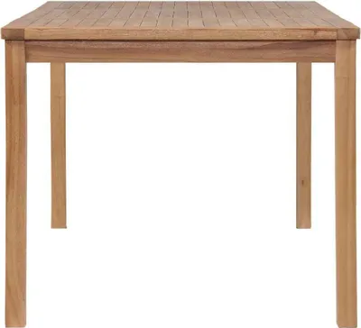 Produktbild von vidaXL Stół ogrodowy 150x90x77 cm lite drewno tekowe