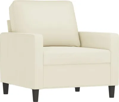 Zdjęcie produktu dla 3-częściowy zestaw sofa z poduszkami kremowy aksamit
