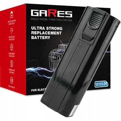Obrázek produktu pro Gares Náhradní baterie pro Bosch PSR12 2607335274 GSRE-2 BAT043 | 12 V 2 Ah Inny | Vysokovýkonná baterie pro robotický vysavač | Kompatibilní s Bosch PSR12 2607335274 GSRE-2 BAT043 | Prémiová kvalita