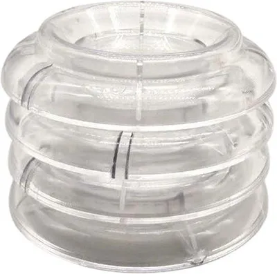 Produktbild von 4 Fußstützen, Möbelbeschutzung, geeignet für alle Arten von Möbeln. Transparent, 10*2,2cm