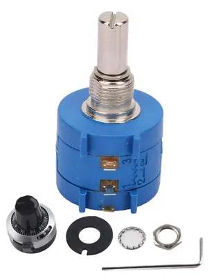 Präzisions-Multiturn-Potentiometer 10K Ohm, 10 Umdrehungen, Kohleschicht
