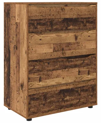 Produktbild von vidaXL Stauraumschränke 80 x 48 x 105 cm Holzwerkstoff Altholz
