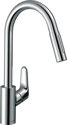 Produktbild von Hansgrohe Spültischmischer 240 Focus M41 Eco Ausziehbrause sBox chrom, 73895000