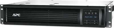 Produktbild von APC Smart-UPS 750VA LCD RM UPS Rack AC 120V 500Watt 750VA 1-phase Ethernet RS-232 USB oc 6 2U BK with APC SmartConnect