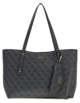 Zdjęcie produktu dla Torebka typu shopper "Brenton Top Zip" z logo (kolor: grafitowy)