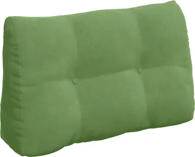 Obrázok produktu pre vidaXL Zadný vankúš svetlozelený 80 x 24 x 50 cm zamat