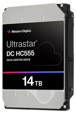 Obrázek produktu pro Western Digital Ultrastar DC HC555, 14 TB, 7200 ot/min, 512 MB, 3.5", SAS3