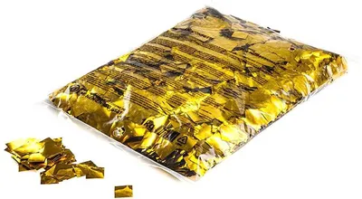 Produktbild von Magic FX Metallic Konfetti Quadrate 17x17mm - Gold 1kg