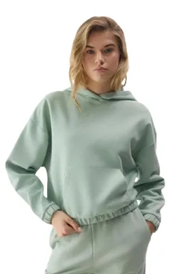 Immagine prodotto di 4F - Felpa con cappuccio da donna "F1057" MR1396 (M) (verde)