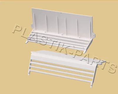 Obrázok produktu pre Vetracia mriežka strešná mriežka IHC XL kabína exteriér 3233568R1 3233568R2 biela