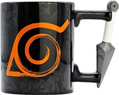 Produktbild von TASSE NARUTO SHIPPUDEN 3D KUNAI KONOHA - Tassen