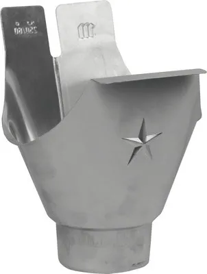 Produktbild von Marley Rinnenstutzen Aluminium rund NW 80 mm Ablauf 60 mm
