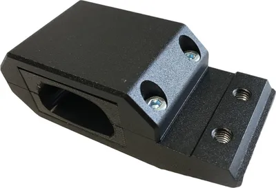 Produktbild von 4KS KSA18 Hinterbauständer Seitenständer Adapter Alu CNC gefräst schwarz