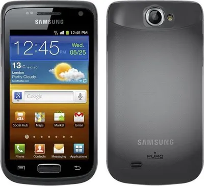 Image de PURO SAMSUNGI8150SBLK coque de protection pour téléphones portables Housse Noir