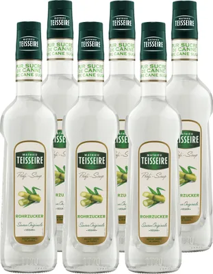Image de Mathieu Teisseire Sirop pour boissons Sucre de canne 0,7L (pack de 6)
