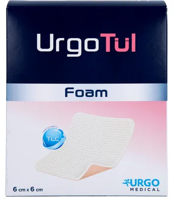 Produktbild von UrgoTül Foam 6x6cm, 10 St VER