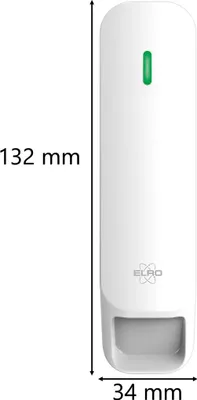 Produktbild von Vorhang-Bewegungsmelder Zubehörteil für ELRO AS98S Home2 Alarmsystem mit App