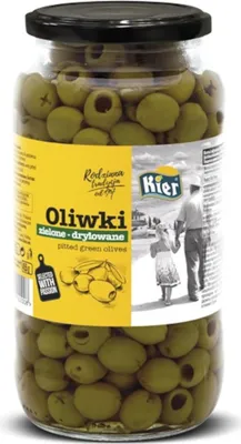 Produktbild von Ganze entsteinte grüne Oliven 935 ml (935 g/455 g)