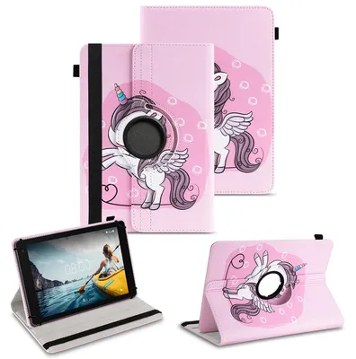 Produktbild von Tablet Tasche für Medion Lifetab 10 10.1 Zoll Hülle Schutzhülle Case 360 DrehbarFarben:Motiv 16