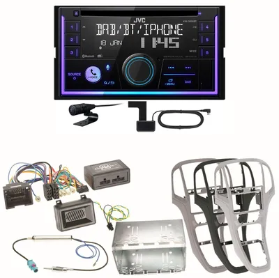 Produktbild von JVC KW-DB95BT Bluetooth Digitalradio Einbauset für Opel Astra J