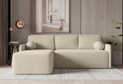 Produktbild von FurMeb24 ECKSOFA BROOK - 212 x 142 cm abriamo 03 - mit schlaffunktion und bettkasten