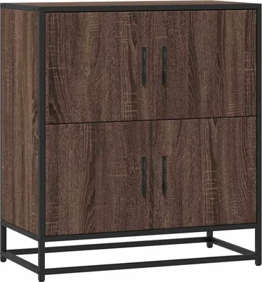 Produktbild von Sideboard Braun Eichen-Optik 68x35x76 cm Holzwerkstoff