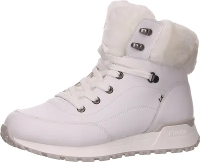 Produktbild von Rieker Schnür-,Zug-u.Schnallenstiefel in weiss/weiss kombi, Gr. 37
