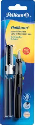 Produktbild von Pelikan 903757, Schwarz, Kartuschenfüllsystem, Blau, Edelstahl, 1 Stück(e)