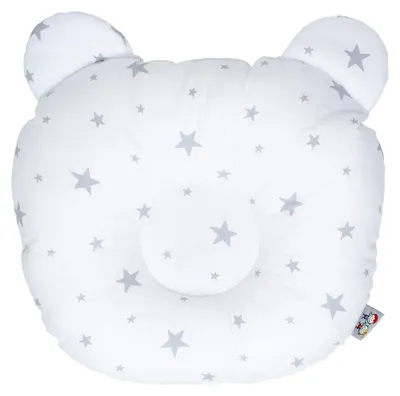 Produktbild von Kopfstützkissen Stella - 30 cm x 25 cm - Weiß | by SEVIRA KIDS