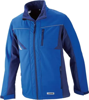 Produktbild von Planam Softshelljacke Highline Gr. S kornblau/marine/zink