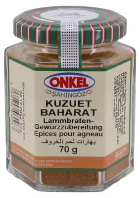 Produktbild von Gewürzmischung ONKEL Kuzuet Baharat | Für Lammbraten | 70 g