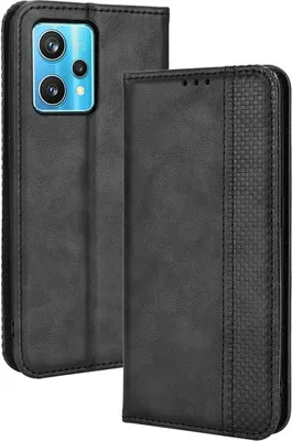Produktbild von Mobigear Sensation  Realme 9 Pro Plus Hülle Klapphülle Geldbörse - Schwarz