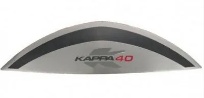 Immagine prodotto di Emblema in alluminio per valigia Kappa K40 - argento opaco per accessori moto